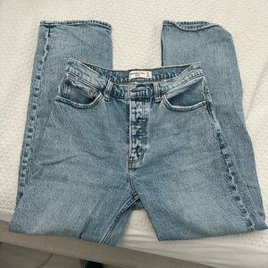 Abercrombie dad jeans